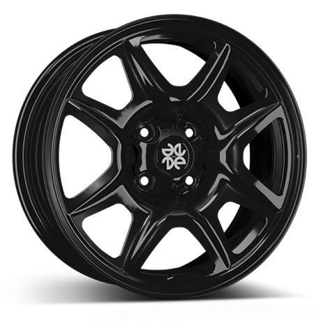 ERION 04 black Stahlfelge 6.5x16 ET43 4x100/60