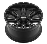 4x Felgen RID R03 10×20 ET-19 5×139,7 | gloss black/milled spokes