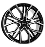 Brock B41 Schwarz Glanz Voll-Poliert Alufelge 9.5x21 ET49 5x120/72.6