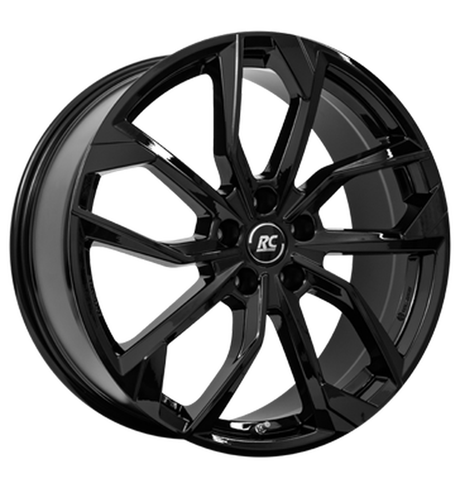RC-Design RC34 Schwarz Glanz Alufelge 7.5x18 ET50 5x112/66.55