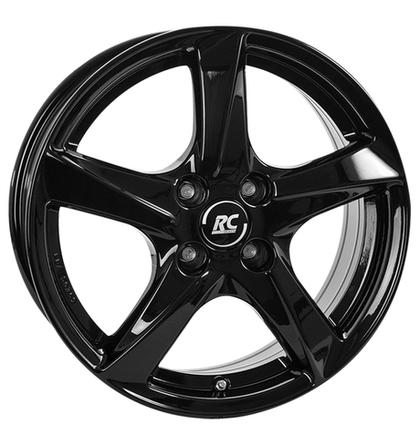 RC-Design RC30 Schwarz Glanz Alufelge 6.5x16 ET32 4x108/65.1