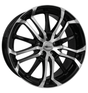 Brock B26 Schwarz Matt Voll-Poliert Alufelge 8x18 ET30 5x112/66.6