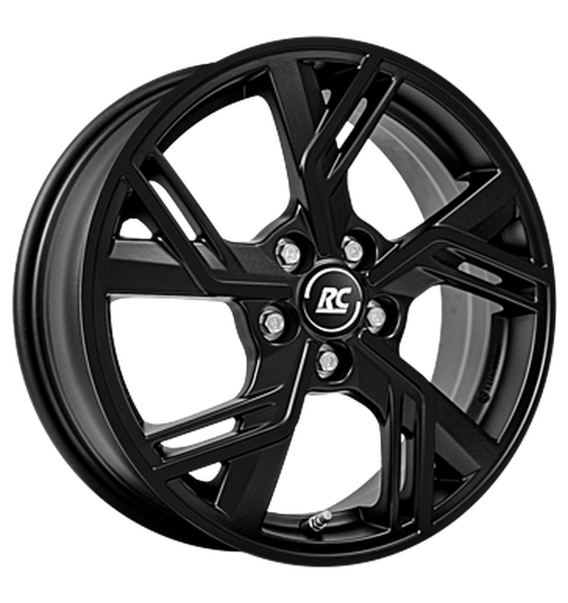 RC-Design TDG4 Satin Black Matt Alufelge 6x16 ET50 5x100/54.1