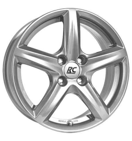 RC-Design RC24 Kristallsilber Alufelge 6x15 ET35 4x98/58.1