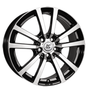 RC-Design RC25T Schwarz Glanz Voll-Poliert Alufelge 7.5x18 ET50 5x160/65.1