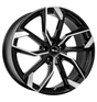 RC-Design RC34 Schwarz Glanz Voll-Poliert Alufelge 8x18 ET44 5x108/65.1