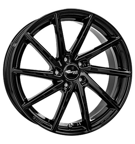 Brock B37 Schwarz Glanz Alufelge 9x20 ET45 5x120/65.1