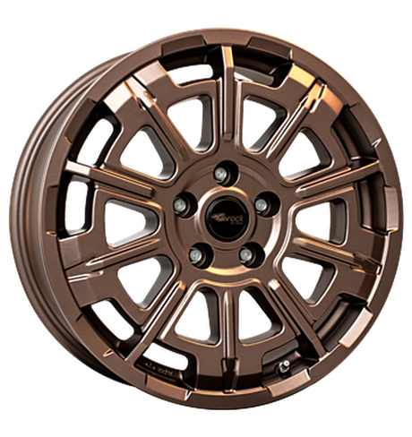 Brock B45 Bronze Copper Matt Alufelge 8x20 ET50 5x160/65.1