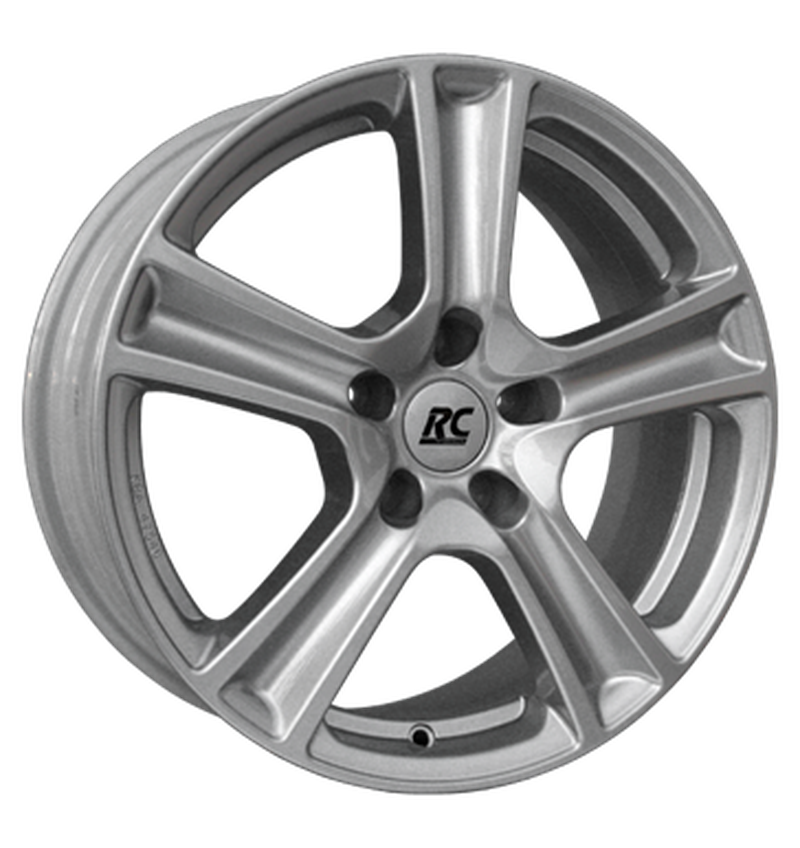 RC-Design RC19 Kristallsilber Alufelge 5.5x15 ET40 5x100/57.1