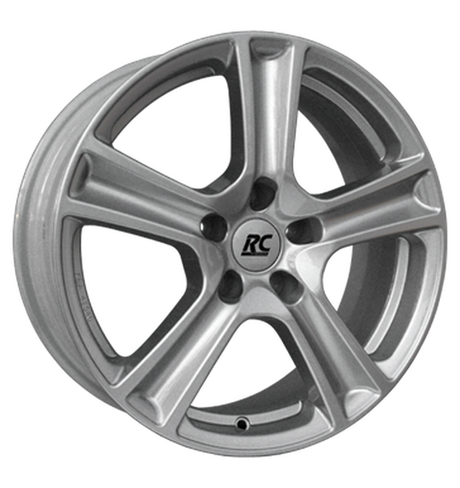 RC-Design RC19 Kristallsilber Alufelge 5.5x15 ET40 5x100/57.1