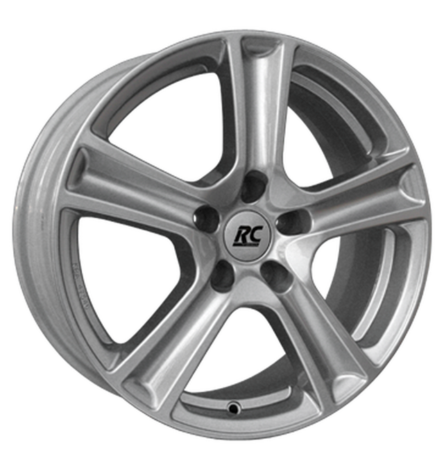 RC-Design RC19 Kristallsilber Alufelge 5.5x15 ET40 5x100/57.1