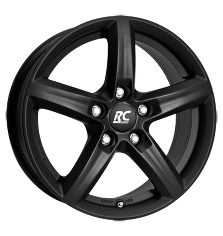 RC-Design RC24 Schwarz Klar Matt Alufelge 6.5x16 ET39 5x105/56.6