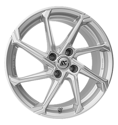 RC-Design RC36 Kristallsilber Alufelge 6.5x16 ET38 4x108/65.1