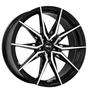 Brock B42 Schwarz Glanz Voll-Poliert Alufelge 8x18 ET35 5x100/63.4