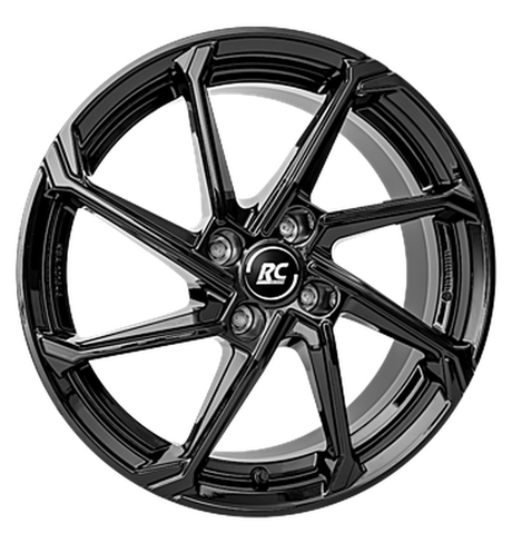 RC-Design RC36 Schwarz Glanz Alufelge 6.5x16 ET35 4x98/58.1