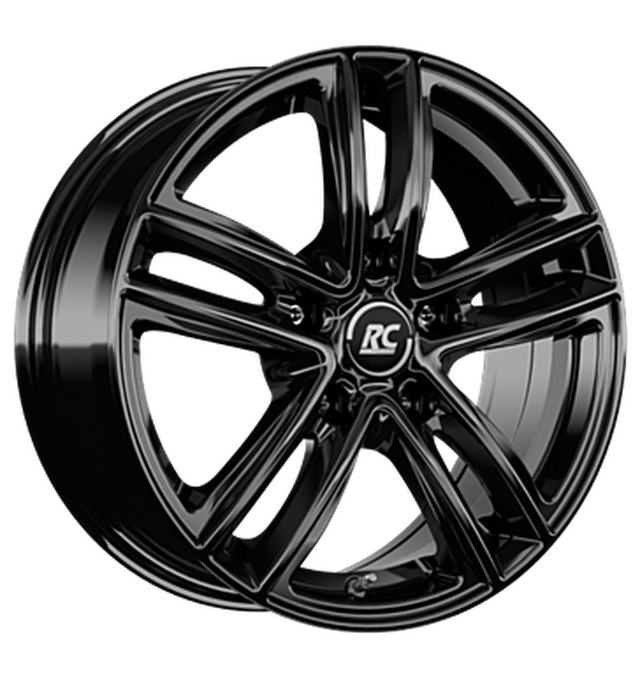 RC-Design RC27 Schwarz Glanz Alufelge 6.5x17 ET35 5x114.3/60.1