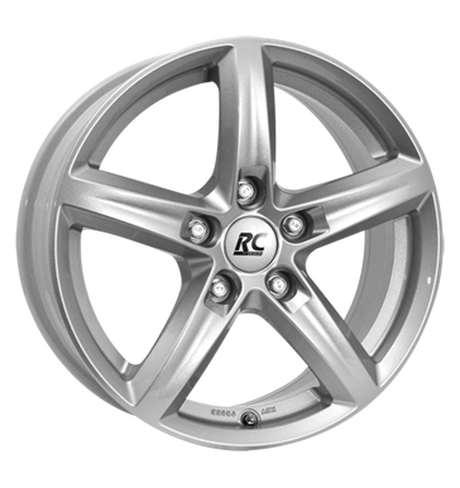 RC-Design RC24 Kristallsilber Alufelge 6.5x16 ET39 5x105/56.6