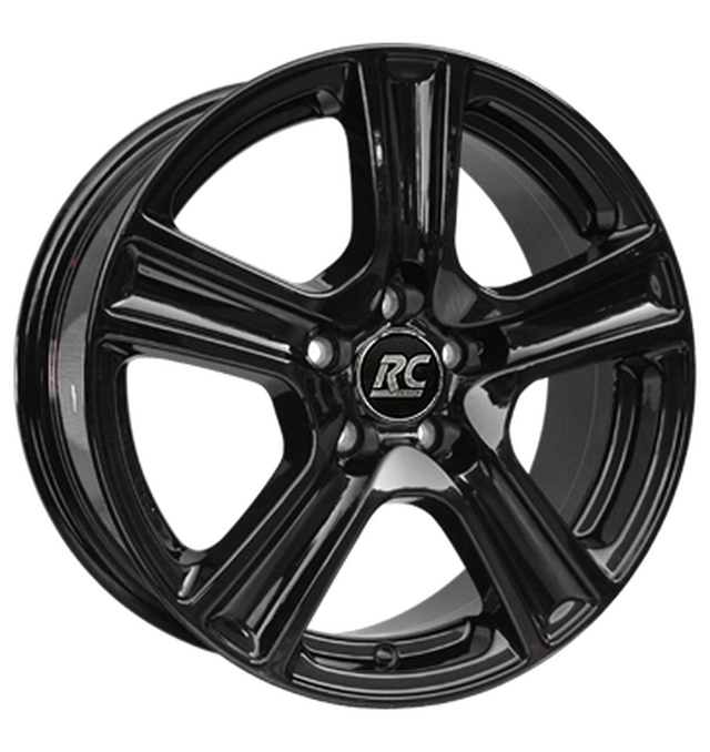 RC-Design RC19 Schwarz Glanz Alufelge 5.5x15 ET40 5x100/57.1