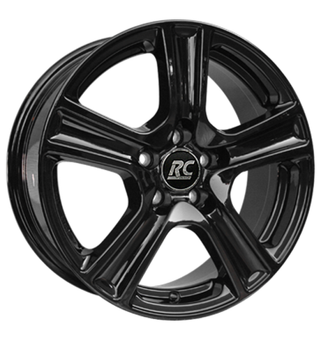 RC-Design RC19 Schwarz Glanz Alufelge 5x15 ET40 4x100/54.1