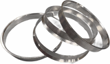 4x Zentrierring Aluminium 73,1 - 72,6