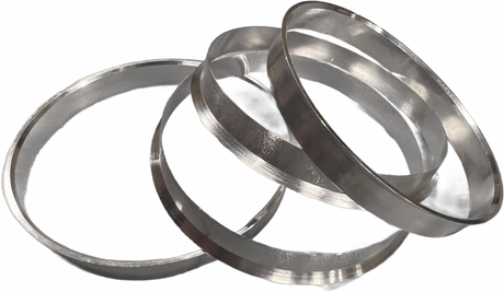 4x Zentrierring Aluminium 73,1 - 72,6