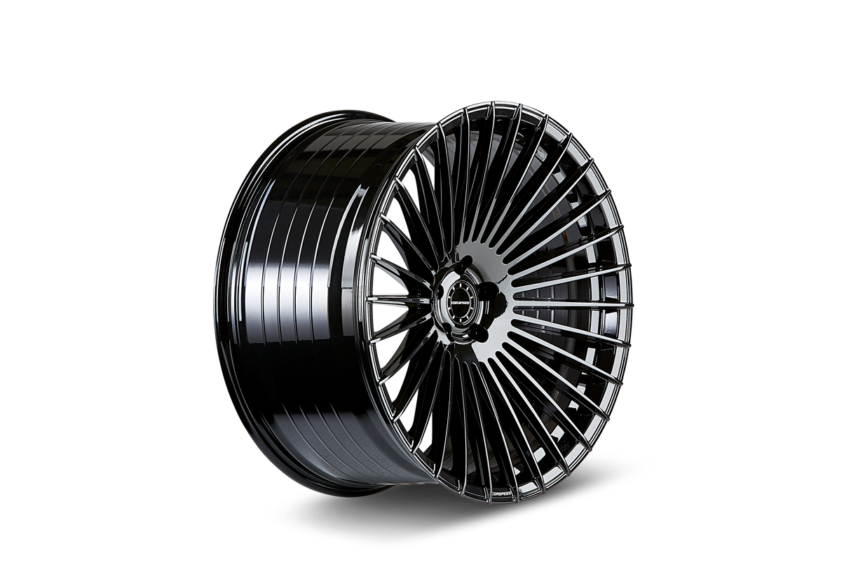 Corspeed Atmos Alufelge 10,5x22 ET35 5x114,3 Higloss-Black