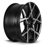 Barracuda Project X Alufelge 10x22 ET40 5x108 Black brushed Surface