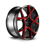 Barracuda Project 3.0 Alufelge 8,5x20 ET33 5x112 Black gloss Flashred