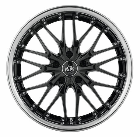 Barracuda Voltec T6 Alufelge 8x19 ET40 5x114,3 Higloss black inox lip