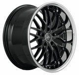 Barracuda Voltec T6 Alufelge 9x18 ET18 5x120 Higloss black inox lip