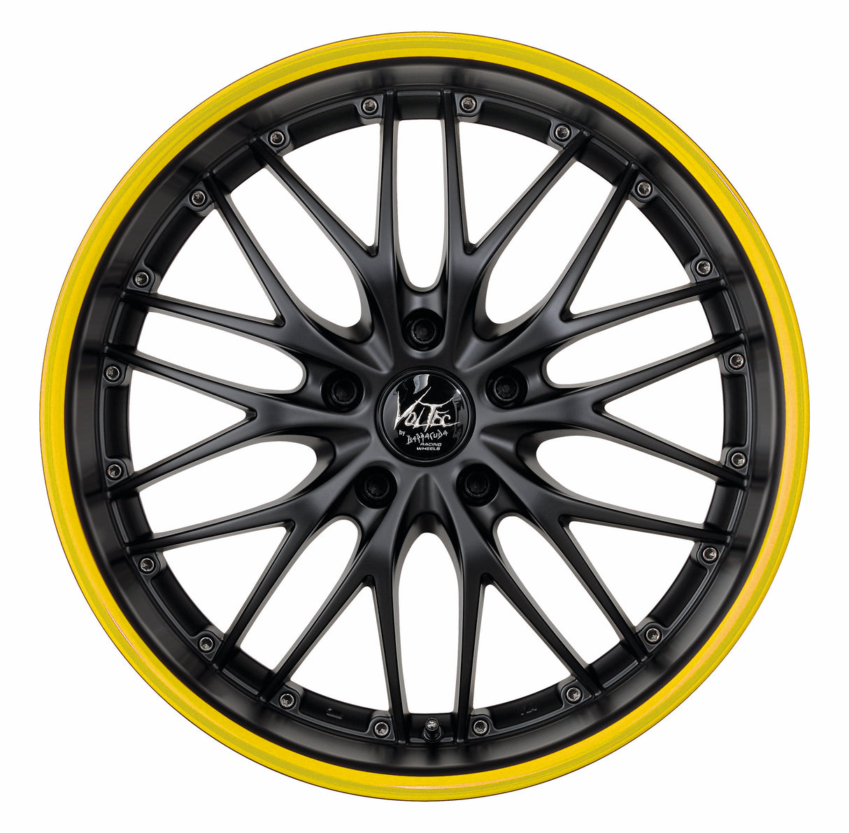 Barracuda Voltec T6 Alufelge 8x19 ET28 5x120 Mattblack Puresports Color Trim weiss