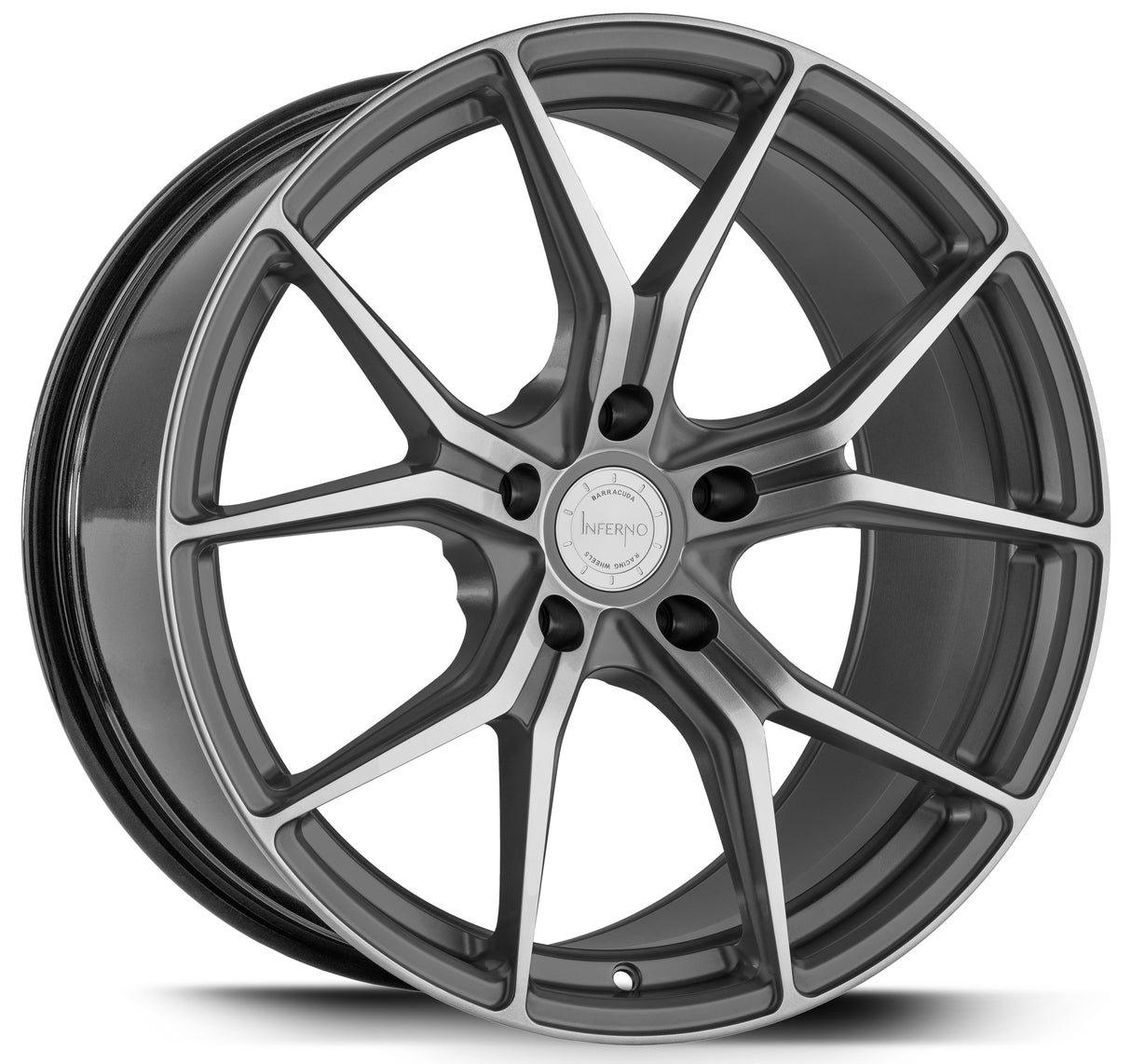 Barracuda Inferno Alufelge 8,5x20 ET30 5x112 Higloss-Gunmetal-polished