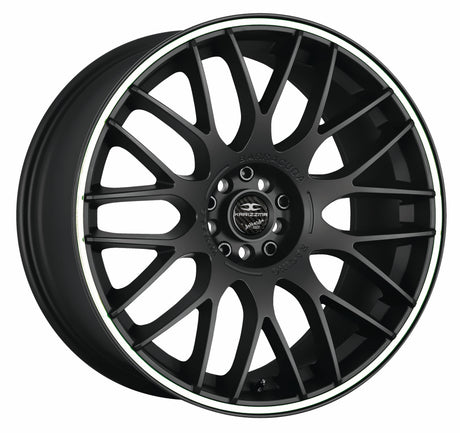 Barracuda Karizzma Alufelge 8x18 ET38 5x110/5x120 Mattblack Puresports Color Trim weiss