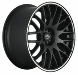 Barracuda Karizzma Alufelge 10,5x20 ET25 5x112 Mattblack Puresports Color Trim weiss