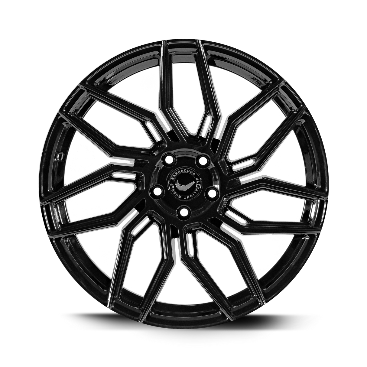 Barracuda Dragoon Alufelge 8,5x19 ET40 5x108 Higloss-Black