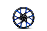 Barracuda Tzunamee Evo Alufelge 8,5x19 ET40 5x114,3 Black gloss Flashblue