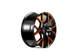 Barracuda Tzunamee Evo Alufelge 8x18 ET43 5x100 Black gloss flashcopper
