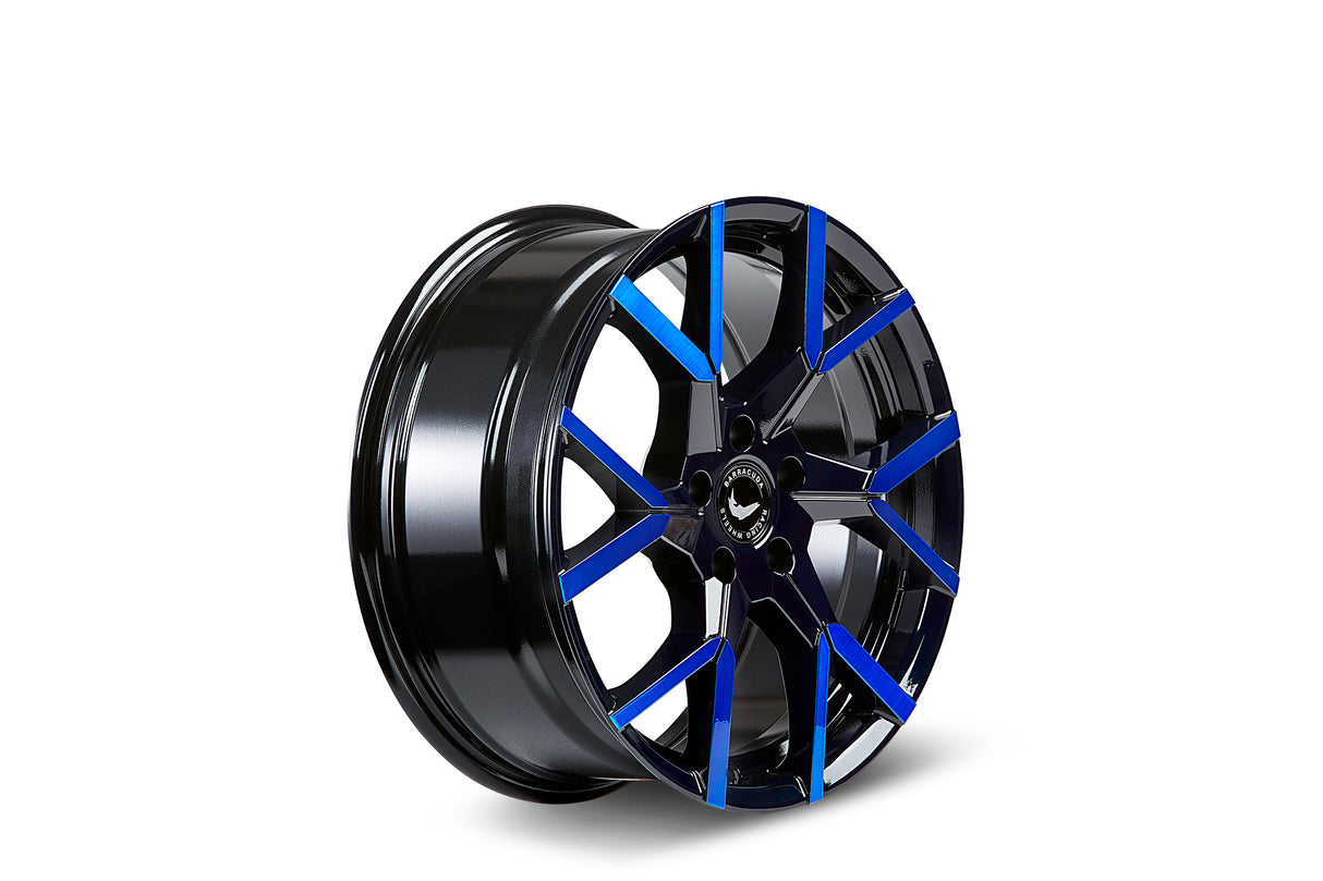 Barracuda Tzunamee Evo Alufelge 9x20 ET40 5x108 Black gloss Flashblue