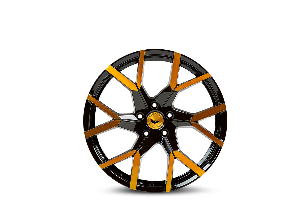 Barracuda Tzunamee Evo Alufelge 9x20 ET40 5x120 Black gloss Flashgold