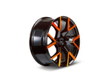 Barracuda Tzunamee Evo Alufelge 9x20 ET40 5x114,3 Black gloss Flashorange
