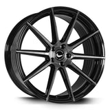Barracuda Project Two Alufelge 9x21 ET40 5x114,3 Higloss-Black brushed Surface