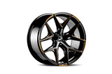 Barracuda Razzer Alufelge 8,5x20 ET40 5x114,3 Flash ORANGE Puresports gefräst