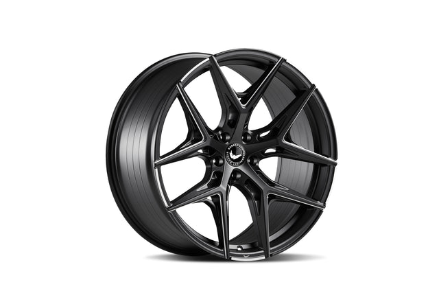 Barracuda Razzer Alufelge 10x20 ET20 5x112 Mattblack Puresports gefräst