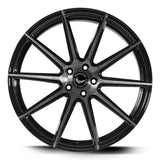 Barracuda Project Two Alufelge 10,5x21 ET35 5x112 Higloss-Black brushed Surface