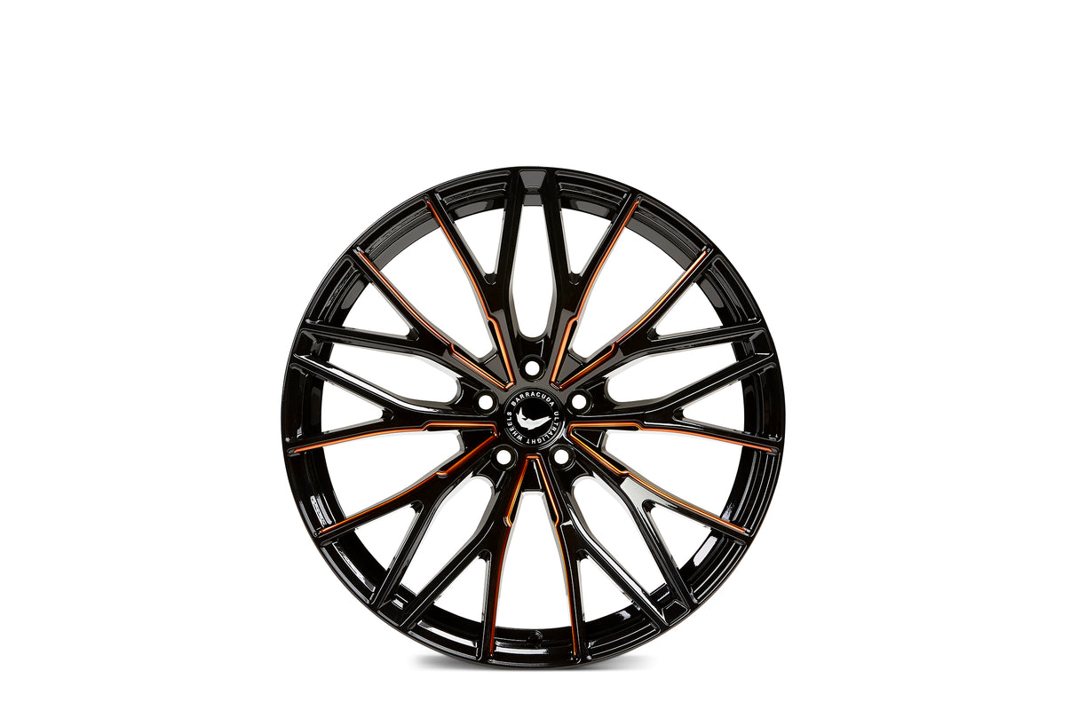 Barracuda Project 3.0 Alufelge 8,5x20 ET30 5x110 Black gloss flashcopper