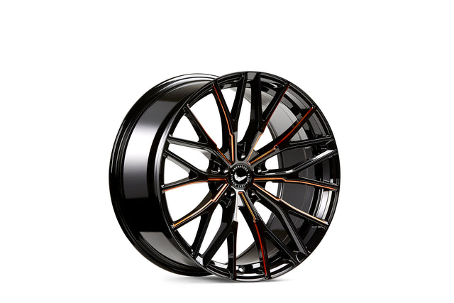 Barracuda Project 3.0 Alufelge 8,5x20 ET40 5x114,3 Black gloss flashcopper