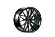 Barracuda Project 3.0 Alufelge 10x20 ET18 5x112 Black gloss flashgreen