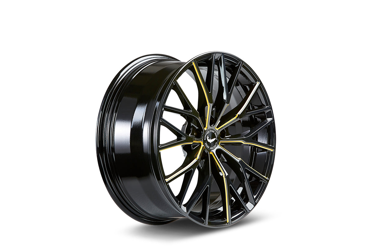 Barracuda Project 3.0 Alufelge 10x20 ET33 5x112 Black gloss Flashgold