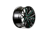 Barracuda Project 3.0 T8 Alufelge 8,5x18 ET40 5x114,3 Black gloss flashgreen