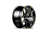 Barracuda Razzer Alufelge 10,5x22 ET40 5x114,3 Flash YELLOWGOLD Puresports gefräst